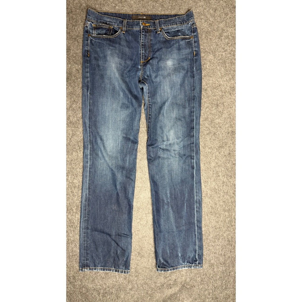Joes Jeans The Classic Mens Straight Leg Blue Denim Jeans W34 Medium Wash CL#125